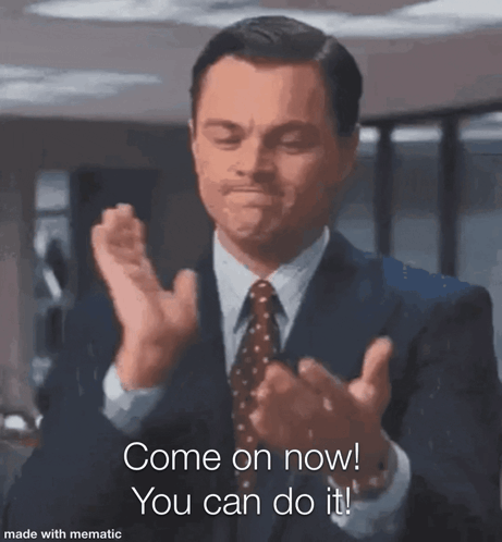 Man In Suit And Tie Clapping GIF
