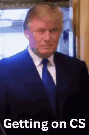Man in Suit and Tie Getting On Cs