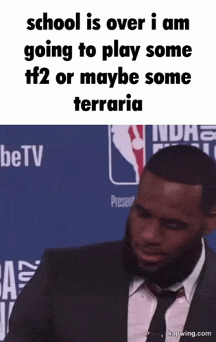 Man in Suit and Tie in Front of NBA Logo