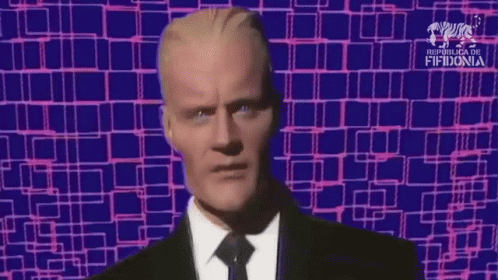 Man In Suit And Tie In Front Of Republique Francaise Fifidonia Background GIF