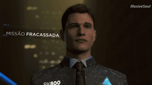 Man in Suit and Tie in Front of Screen Missao Fracassada