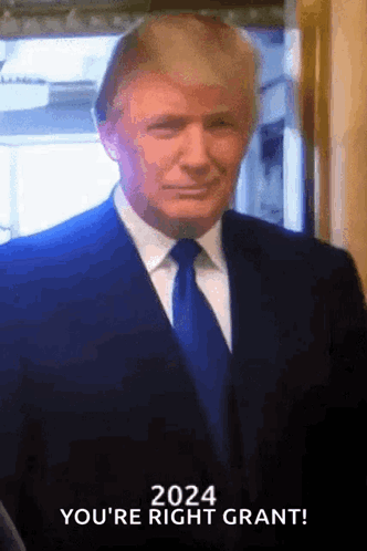Man in Suit and Tie Making a Face