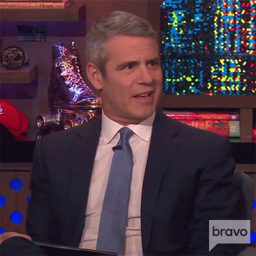Man in Suit and Tie on Bravo Television