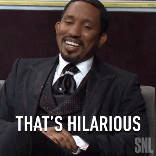 Man In Suit And Tie Saying Hilarious SNL GIF
