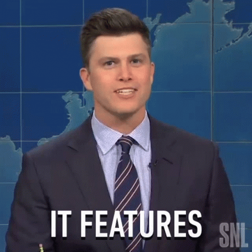 Man In Suit And Tie Saying Offensive Content SNL GIF