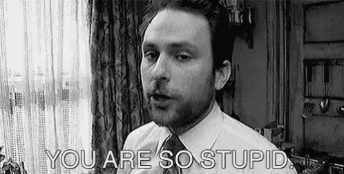 Man in Suit and Tie Saying You Are So Stupid