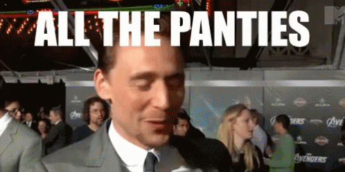 Man in Suit and Tie Says All the Panties