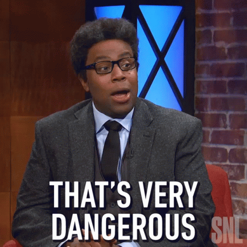 Man in Suit and Tie Says Dangerous SNL