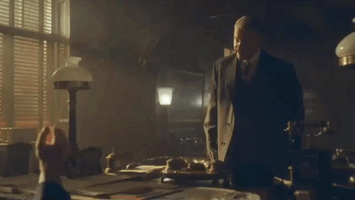 Man In Suit And Tie Says Indeed GIF