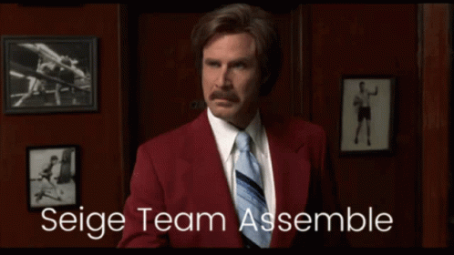 Man In Suit And Tie: Seige Team Assemble GIF