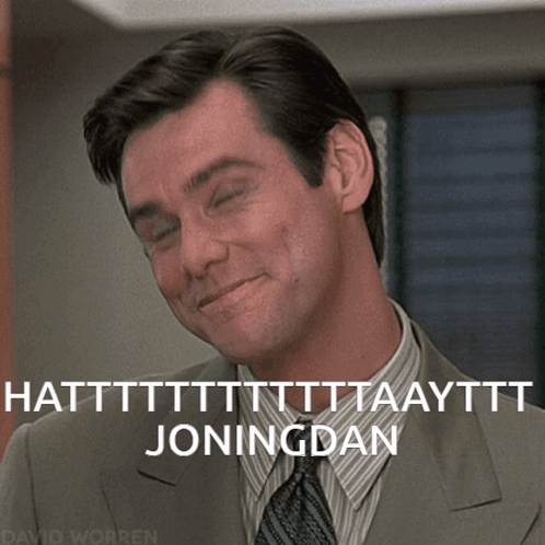 Man in Suit and Tie Smiling Hattttttttttttaayttt Joningdan