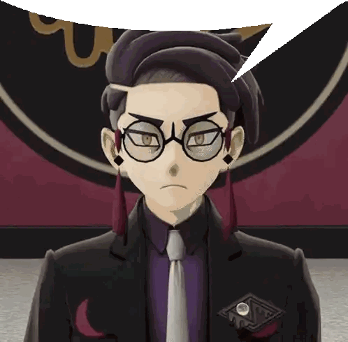 Man in Suit and Tie Speech Bubble