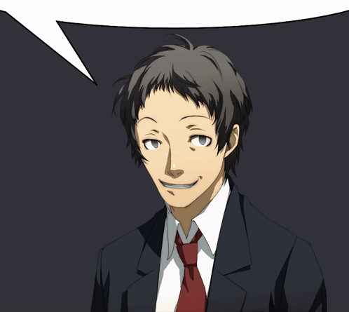 Man In Suit And Tie Speech Bubble GIF