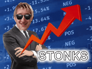Man in Suit and Tie Standing in Front of Stock Chart