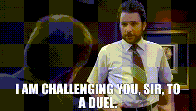 Man In Suit And Tie Talking To Another GIF