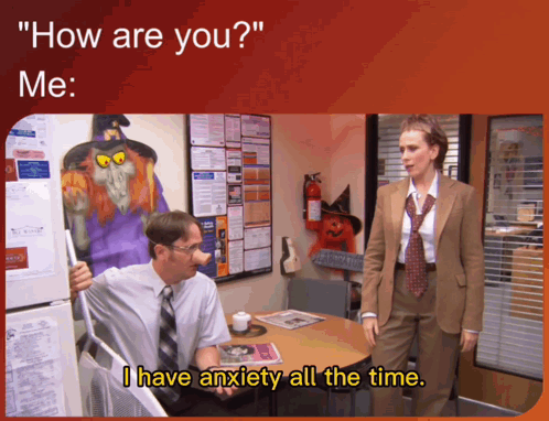 Man In Suit And Tie Talking To Woman GIF