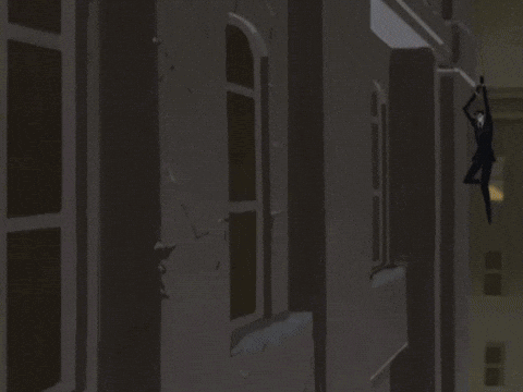Man In Suit And Tie With Arms Out GIF