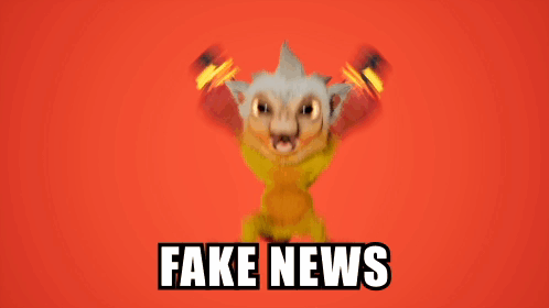 Man in Suit and Tie With Fake News