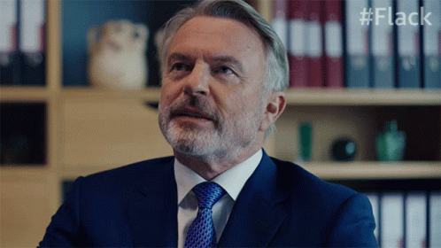 Man In Suit And Tie With #Flack GIF