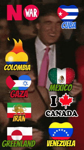 Man in Suit and Tie With No War Flags