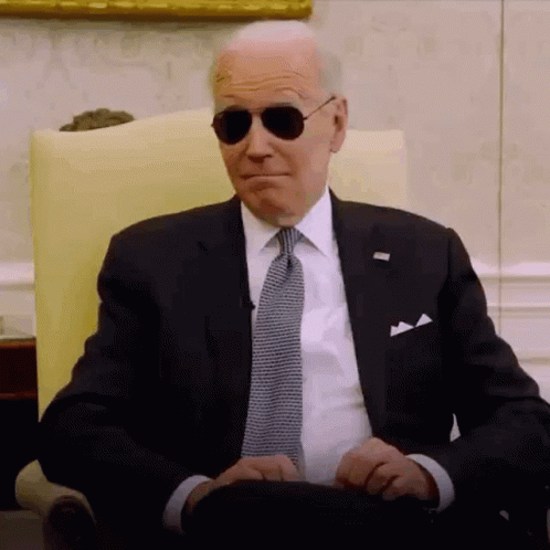 Man In Suit And Tie With Sunglasses Funny Face GIF