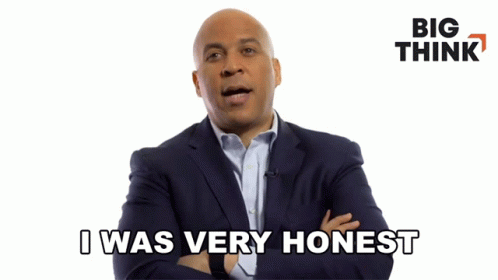 Man in Suit Arms Crossed Saying I Was Very Honest