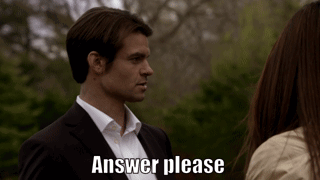 Man In Suit Asking Answer Please GIF