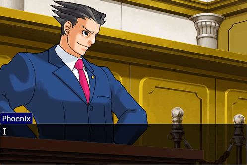 Man In Suit At Podium With Name Phoenix GIF