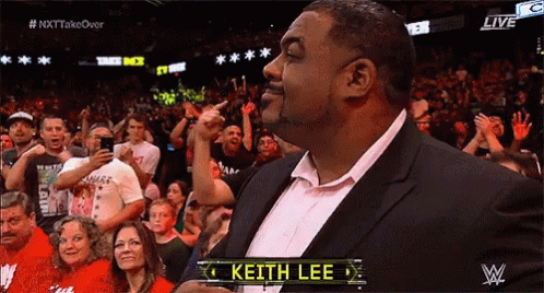 Man In Suit Before Crowd Keith Lee GIF