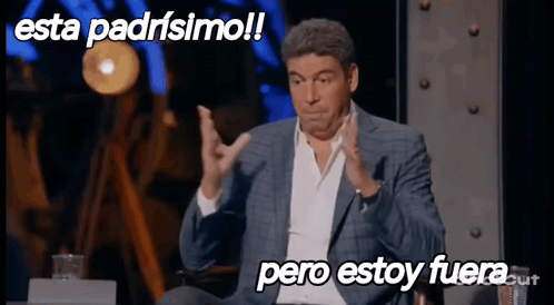 Man In Suit By Esta Padrisimo Sign GIF