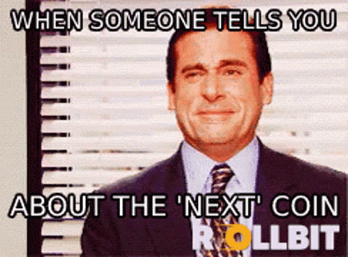 Man in Suit Crying About Next Coin