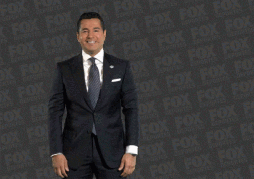 Man in Suit Dancing by Fox Logo