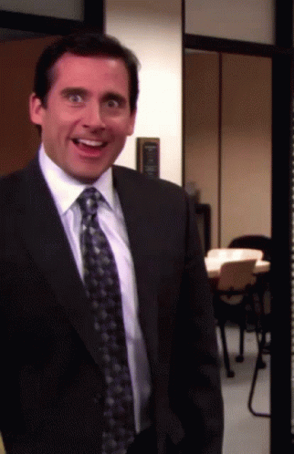 Man in Suit Dancing Happy Friday