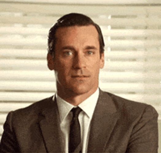 Man In Suit Flirt With Style GIF