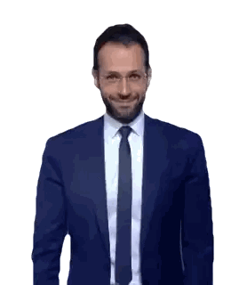 Man in Suit Giving Handshake