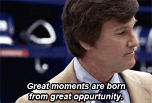 Man in Suit Great Moments Born from Great Opportunity