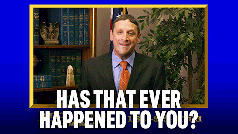 Man In Suit Has That Ever Happened To You GIF