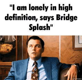 Man in Suit Lonely in High Definition