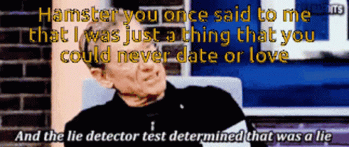 Man in Suit Making Face