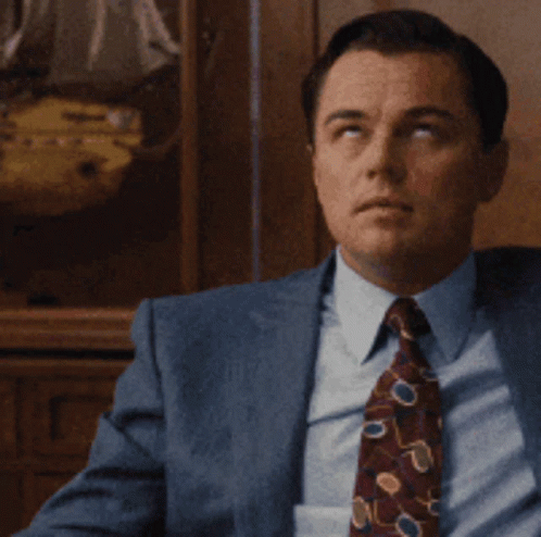 Man in Suit Making Fist