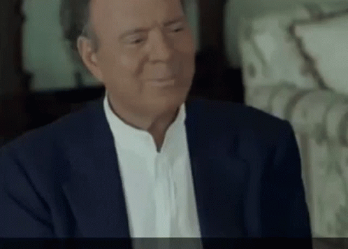 Man in Suit Making Funny Face