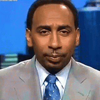 Man in Suit Making Funny Face