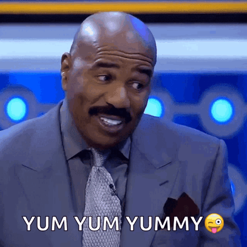 Man in Suit Making Funny Face