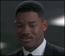 Man in Suit Making Silly Face