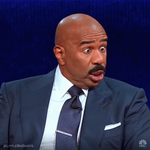 Man In Suit Making Surprised Face GIF