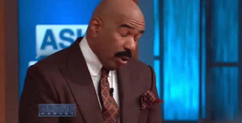 Man In Suit On Steve Harvey Show GIF