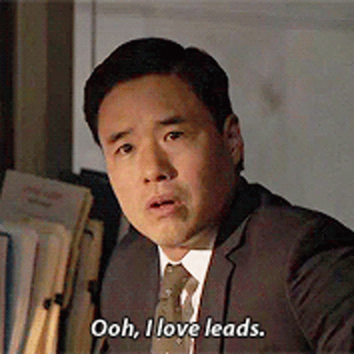 Man In Suit Ooh I Love Leads GIF