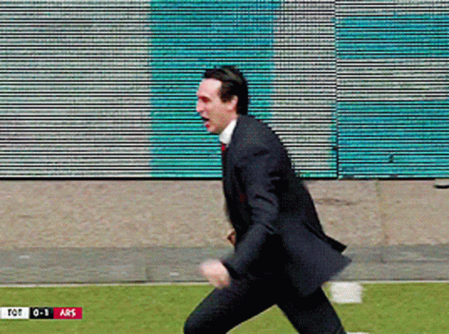 Man in Suit Running on Field TOT 0-1 ARS