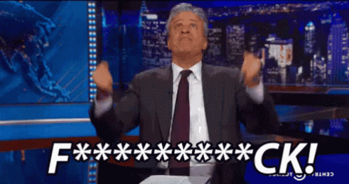 Man In Suit Saying F*ck GIF