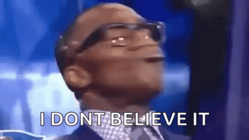 Man In Suit Saying I Don't Believe It